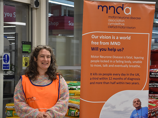 Bucket Collection at Caernarfon Tesco